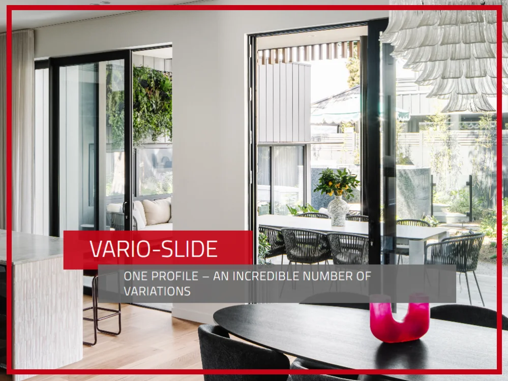 Aluplast Vario-Slide uPVC Living Room Doors Aluplast Vario-Slide uPVC Sliding Doors for Modern Living Rooms with Elegant Design