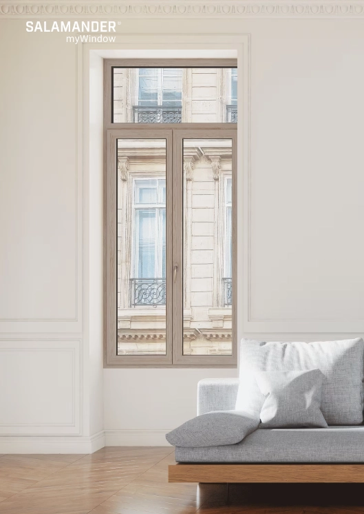 Salamander uPVC windows and frames for superior insulation and elegant style