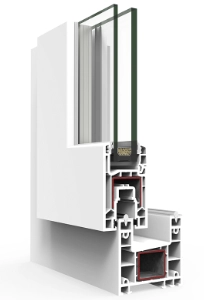 Cortizo A70 PVC – Profile with Triple Glazing Cortizo A70 PVC profile with triple glazing for superior thermal and acoustic insulation