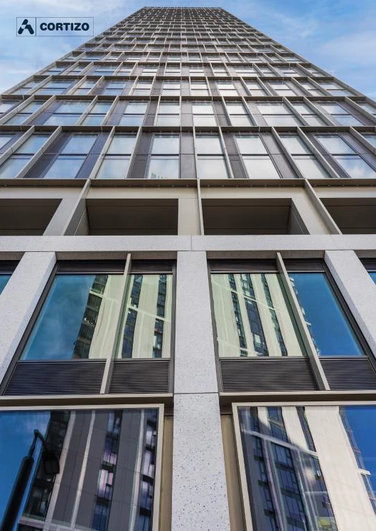 Modern façade with Cortizo uPVC joinery