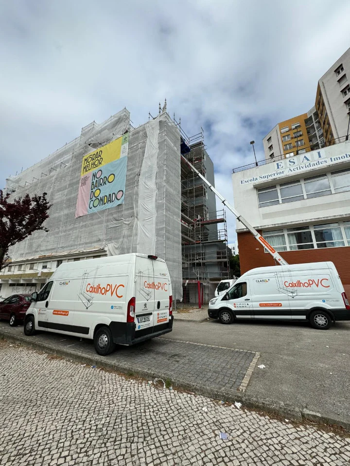 Lisboa – Substituição de Caixilharia em 3 Edifícios no Bairro do Condado, Chelas