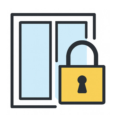 Enhanced security in uPVC windows and doors