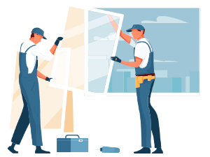 Certified uPVC window installers – Caixilho PVC responsibility guarantee