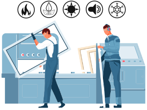 PressGlass thermal break glazing for uPVC windows with maximum energy efficiency