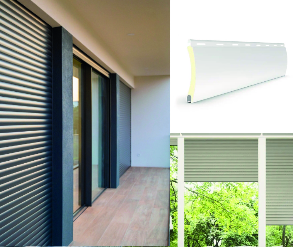 Thermal shutters for PVC windows, with modern design and high efficiency in thermal and acoustic insulation