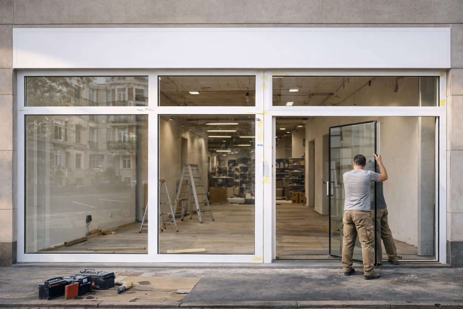 renovar montra de loja