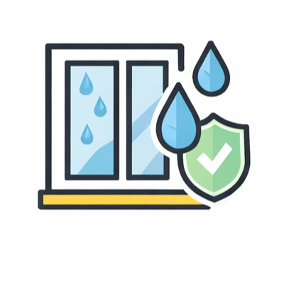 Sistema de vedação reforçada em janelas PVC para evitar infiltrações e humidade em zonas costeiras