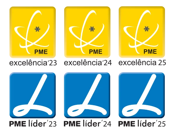 Caixilho PVC: PME Líder e PME Excelência 2023, 2024 e 2025